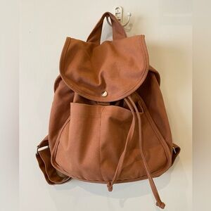 BAGGU canvas backpack